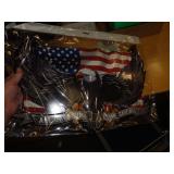 METAL FLAG SIGN