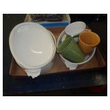 LOT OF GLASSWARE