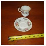 DANBURY MINT CUP & SAUCER / ROYAL ADDERLEY