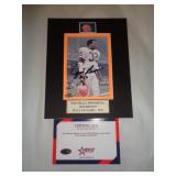 8X10 PHOTO W CERT - BROWN