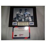 8X10 PHOTO W CERT - RYAN & SEAVER