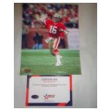8X10 PHOTO W CERT - MONTANA