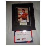 8X10 PHOTO W CERT - ALI