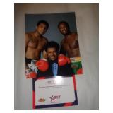 8X10 PHOTO W CERT - ALI & FRAZIER