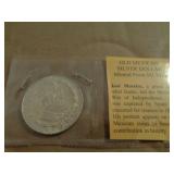 OLD MEXICAN SILVER DOLLAR OLD MEXICAN SILVER DOLLAR