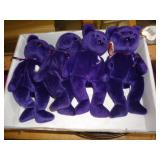LOT OF PRINCESS BEANIE BABIES LOT OF PRINCESS BEANIE BABIES