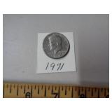1971 KENNEDY HALF 1971 KENNEDY HALF