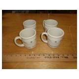 4 - LONGABERGER COFFEE MUGS 4 - LONGABERGER COFFEE MUGS