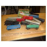 MIXED TRAIN SET LOT / LIONEL POSSIBLE SOME MARX MIXED TRAIN SET LOT / LIONEL POSSIBLE SOME MARX