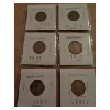 6 - WHEAT PENNIES 6 - WHEAT PENNIES