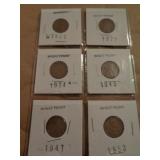 6 - WHEAT PENNIES 6 - WHEAT PENNIES