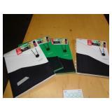 4 PC NOTEBOOK & BINDER 4 PC NOTEBOOK & BINDER