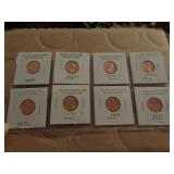 8 - BU LINCOLN CENTS 8 - BU LINCOLN CENTS