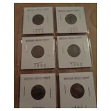 6 - INDIAN HEAD PENNIES 6 - INDIAN HEAD PENNIES