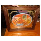 SEAGRAMS MAN OF WAR BAR MIRROR SEAGRAMS MAN OF WAR BAR MIRROR