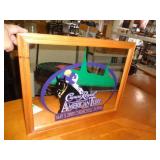 CROWN ROYAL 2001 CHURCHILL DOWNS BAR MIRROR CROWN ROYAL 2001 CHURCHILL DOWNS BAR MIRROR