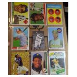 9 - MIXED BASEBALL CARDS - SEE DESCR. 9 - MIXED BASEBALL CARDS - SEE DESCR.