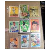9 - MIXED BASEBALL CARDS - SEE DESCR. 9 - MIXED BASEBALL CARDS - SEE DESCR.