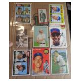9 - MIXED BASEBALL CARDS - SEE DESCR. 9 - MIXED BASEBALL CARDS - SEE DESCR.