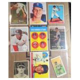 9 - MIXED BASEBALL CARDS - SEE DESCR. 9 - MIXED BASEBALL CARDS - SEE DESCR.