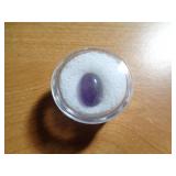 AMETHYST CABOCHON GEMSTONE 6.8 CT AMETHYST CABOCHON GEMSTONE 6.8 CT
