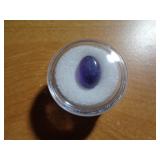 AMETHYST CABOCHON GEMSTONE 8.2 CT AMETHYST CABOCHON GEMSTONE 8.2 CT