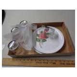 PLASTIC PLATES & BOURBON GLASSES PLASTIC PLATES & BOURBON GLASSES