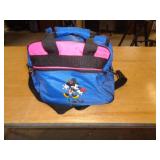 MINNIE MOUSE BOWLING BALL BAG WITH BALL MINNIE MOUSE BOWLING BALL BAG WITH BALL