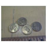 4 - PRESIDENTIAL $1 COINS 4 - PRESIDENTIAL $1 COINS