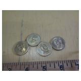4 - PRESIDENTIAL $1 COINS 4 - PRESIDENTIAL $1 COINS