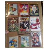 9 - MIXED FOOTBALL CARDS - SEE DESCR. 9 - MIXED FOOTBALL CARDS - SEE DESCR.
