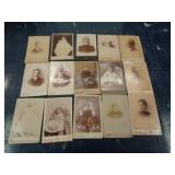 15 - CABINET CARDS SOME LOCAL AREA 15 - CABINET CARDS SOME LOCAL AREA