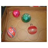4 - GLASS ORNAMENTS MARKED WEST GERMANY 4 - GLASS ORNAMENTS MARKED WEST GERMANY
