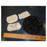 VINTAGE BEADED PURSES & HAT VINTAGE BEADED PURSES & HAT