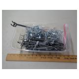 LOT OF PEG BOARD HOOKS LOT OF PEG BOARD HOOKS