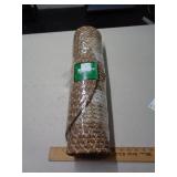 22X60 BROWN & WHITE BRAIDED RUG 22X60 BROWN & WHITE BRAIDED RUG
