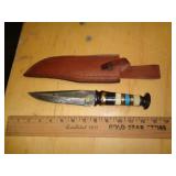 CARL SPITZER DAMASCUS KNIFE CARL SPITZER DAMASCUS KNIFE