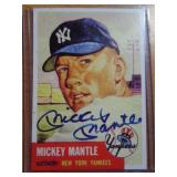MICKEY MANTLE CARD / SEE DESCR. MICKEY MANTLE CARD / SEE DESCR.