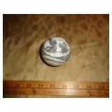 SHELL STONE CRYSTAL SPHERE / NEARLY A POUND! SHELL STONE CRYSTAL SPHERE / NEARLY A POUND!