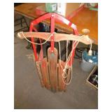 WOOD & METAL SLED / WESTERN CLIPPER WOOD & METAL SLED / WESTERN CLIPPER