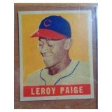 LEROY PAIGE CARD / SEE DESCR LEROY PAIGE CARD / SEE DESCR