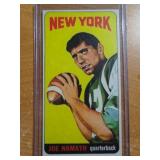 JOE NAMATH CARD / SEE DESCR. JOE NAMATH CARD / SEE DESCR.