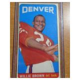 WILLIE BROWN CARD / SEE DESCR. WILLIE BROWN CARD / SEE DESCR.
