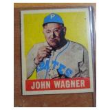 JOHN WAGNER CARD / SEE DESCR JOHN WAGNER CARD / SEE DESCR
