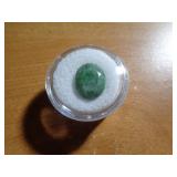 BRAZILIAN EMERALD OVAL CUT GEMSTONE 9.5 CT BRAZILIAN EMERALD OVAL CUT GEMSTONE 9.5 CT