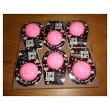 6 - STRAWBERRY BATH BOMBS