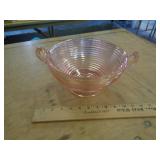 DEPRESSION PINK MANHATTAN PATTERN BOWL