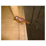 VINTAGE CAST METAL SPARROW