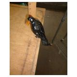 VINTAGE CAST METAL CROW