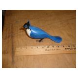 VINTAGE CAST METAL BLUE BIRD